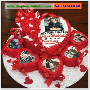 Bánh Sinh Nhật In Hình Ảnh - H704